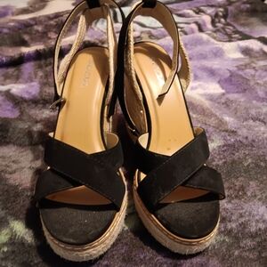 Soda Women's Black Sandals